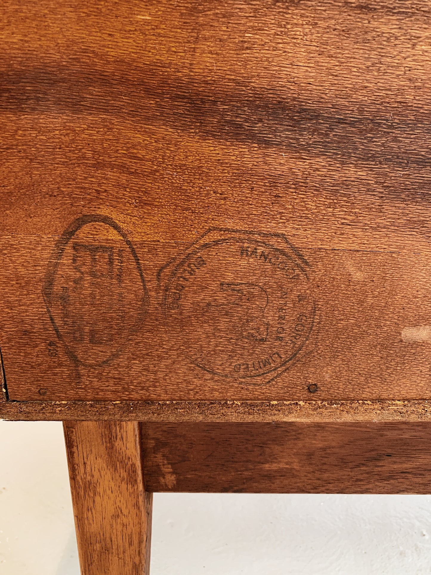 Hancock & Gore Free-face Teak Sideboard