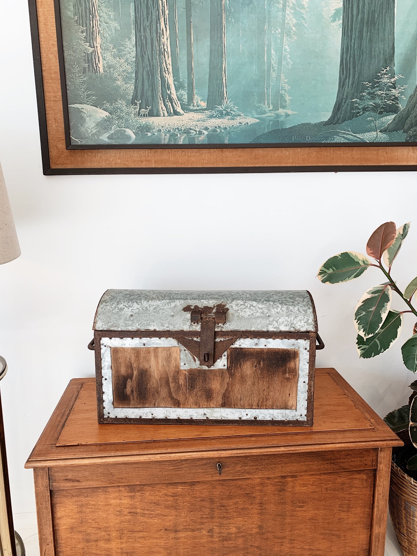 Handmade Fireside Kindling Box