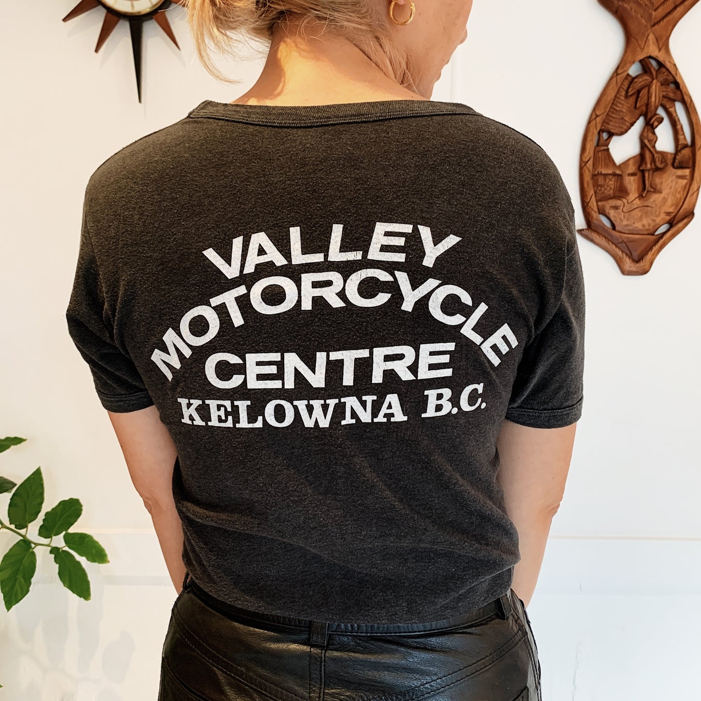 Vintage 80s Harley-Davidson "Valley Motorcycle Center" Original Club Tee