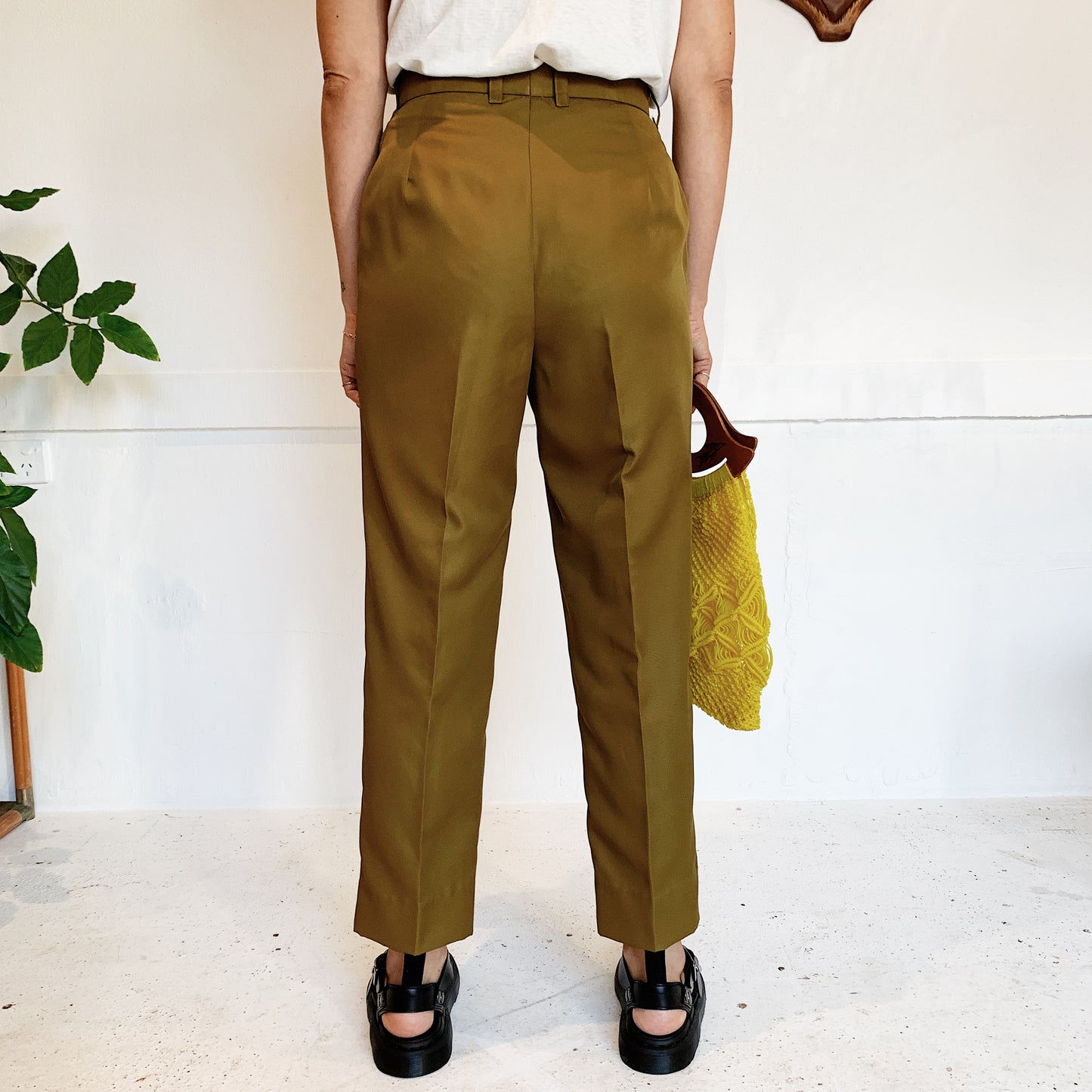 High Waisted Grandpa Pants