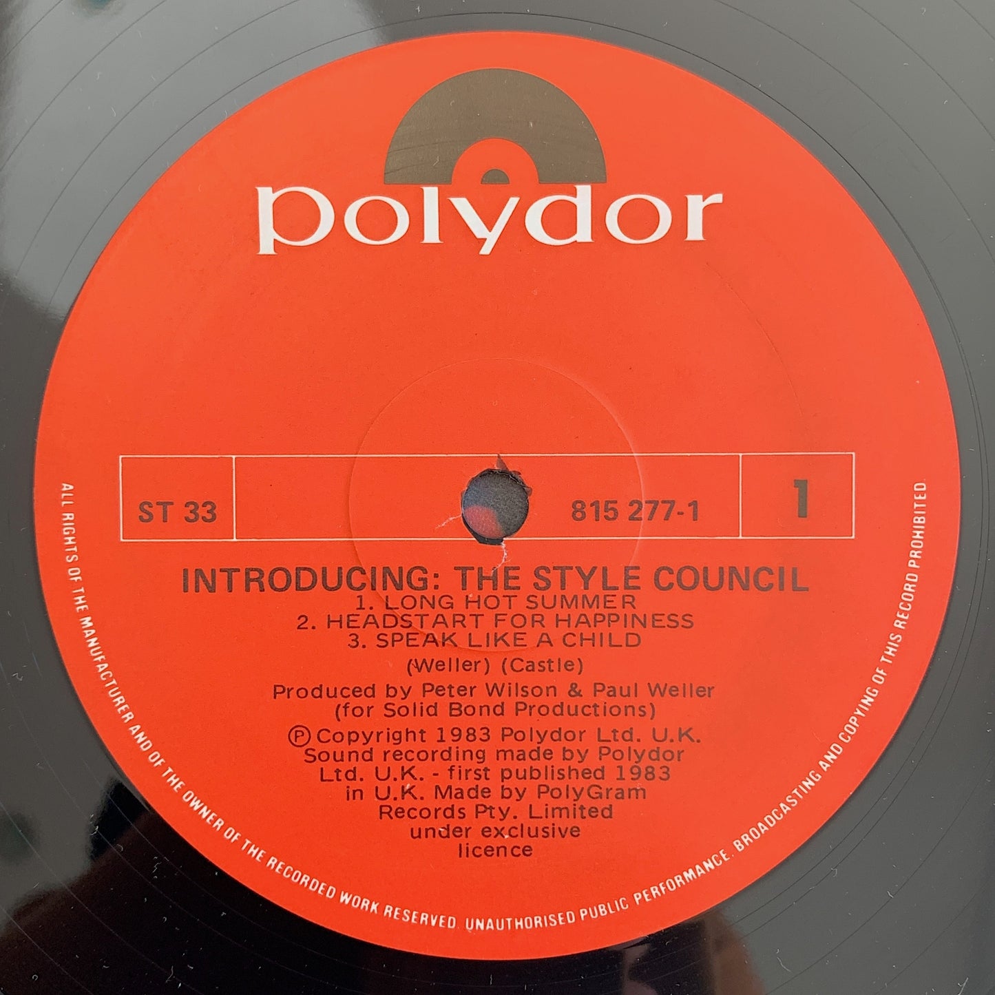 The Style Council / Introducing The Style Council Mini LP