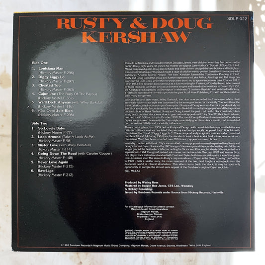 Rusty & Doug Kershaw / Louisiana Man LP