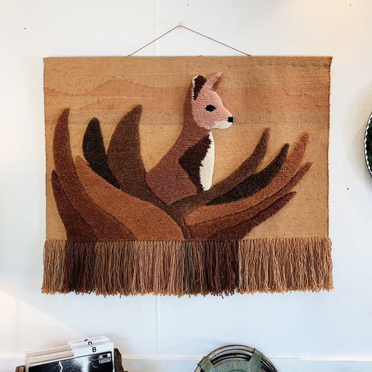 Meher Handwoven Jute, Skippy La La Wall Hanging