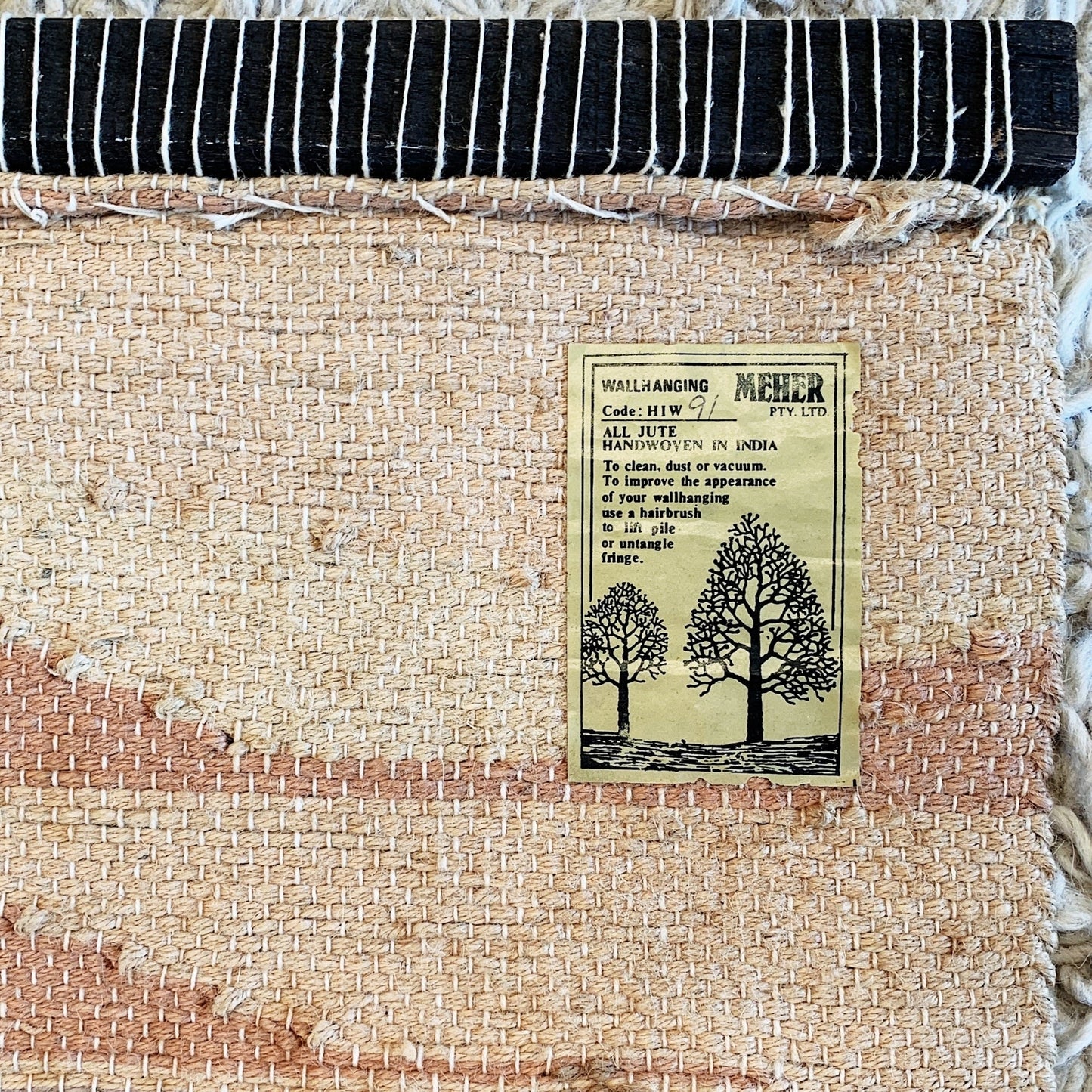 Meher Handwoven Jute, Skippy La La Wall Hanging