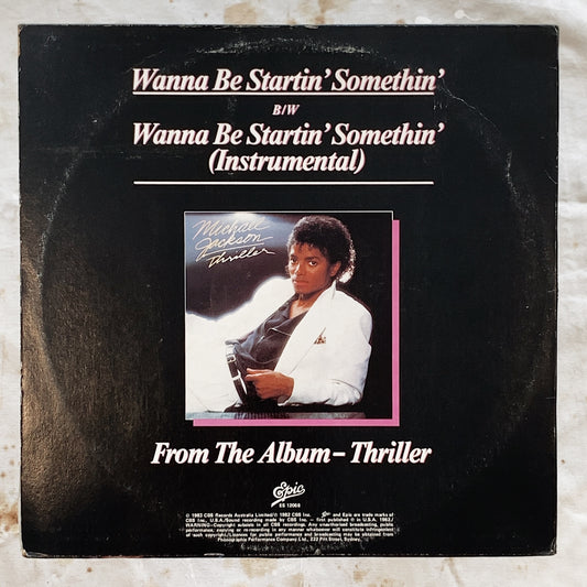 Michael Jackson / Wanna Be Startin' Somethin" 12" Single