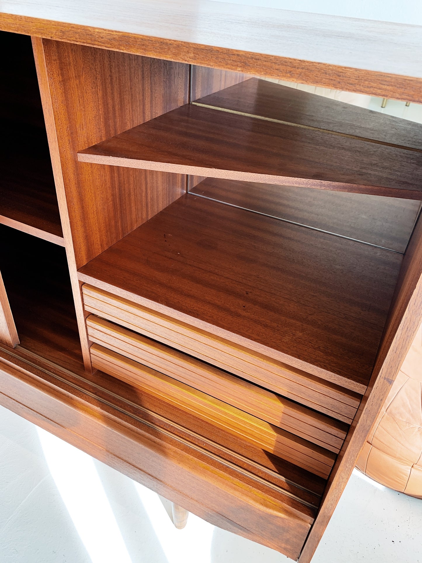 Mid-Century Danish Teak Cocktail Sideboard