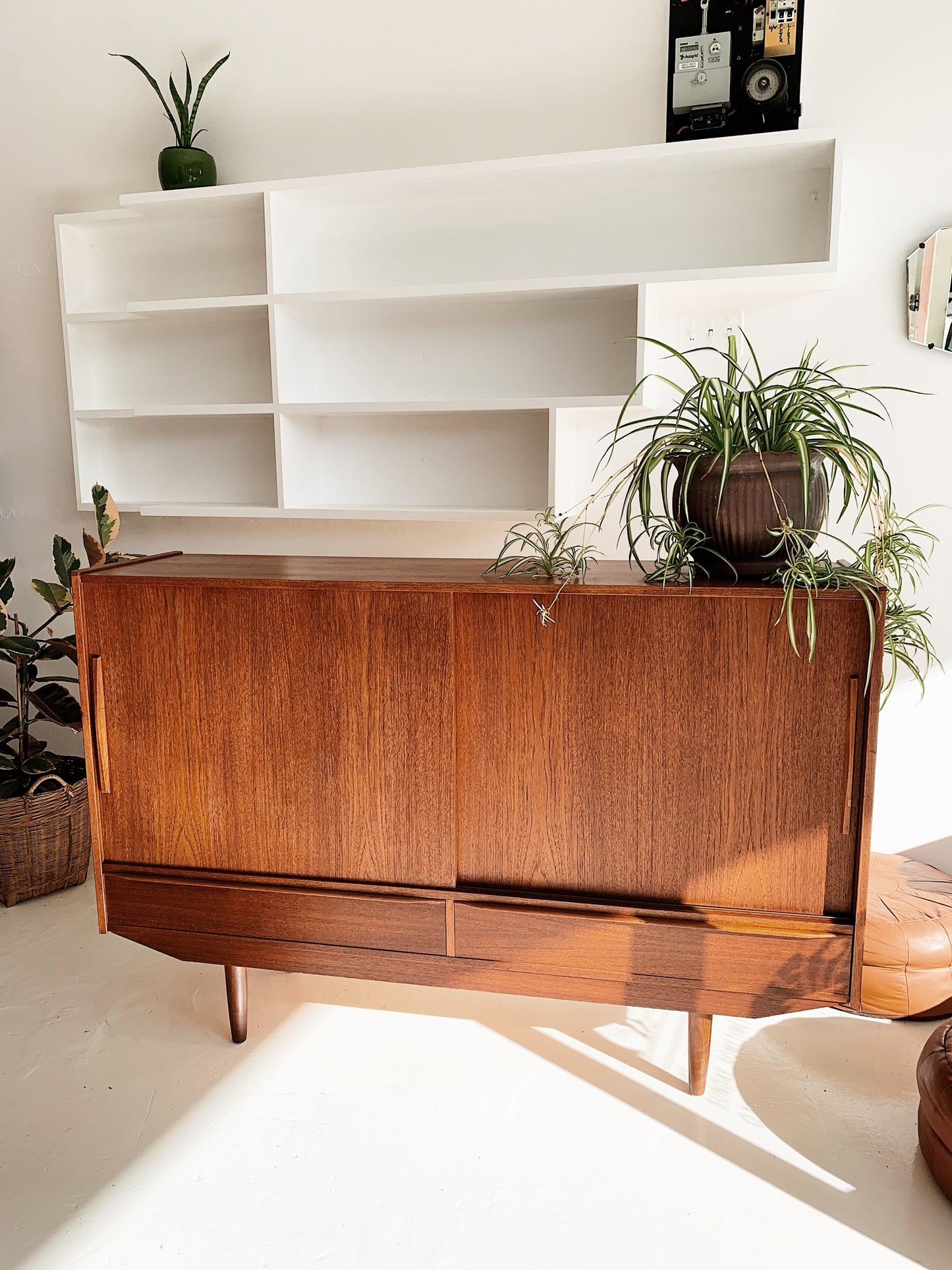 Mid-Century Danish Teak Cocktail Sideboard