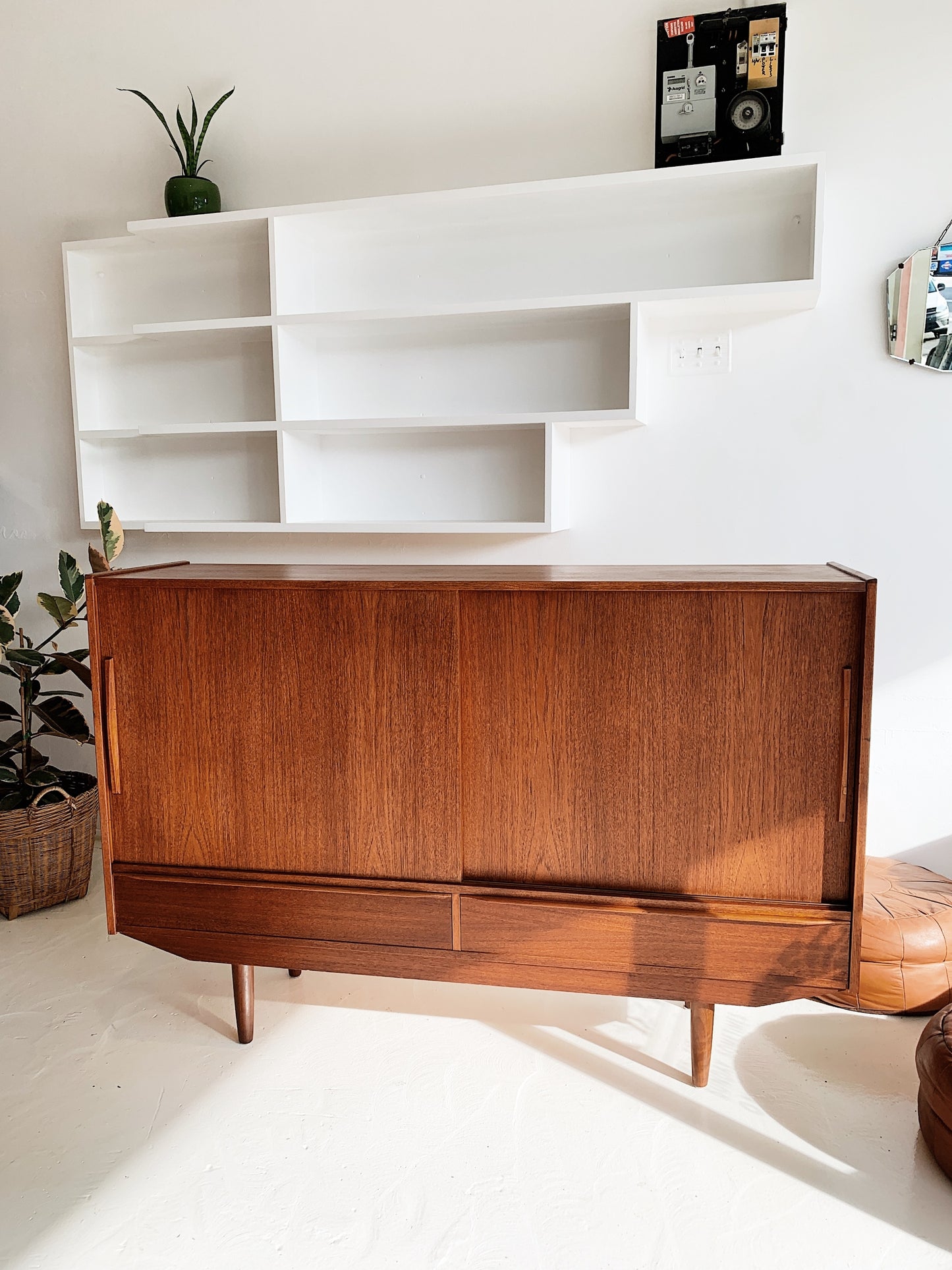 Mid-Century Danish Teak Cocktail Sideboard