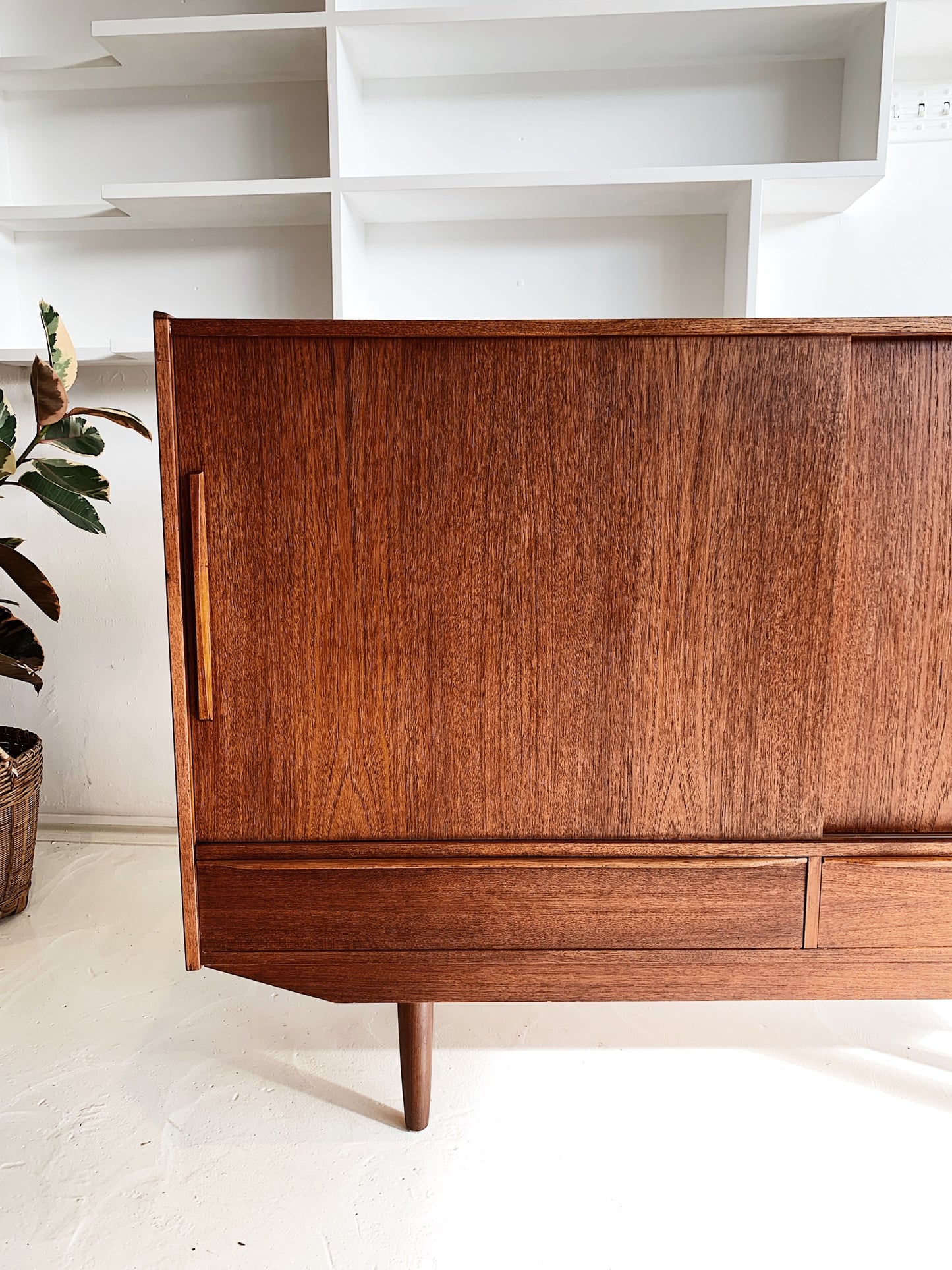 Mid-Century Danish Teak Cocktail Sideboard