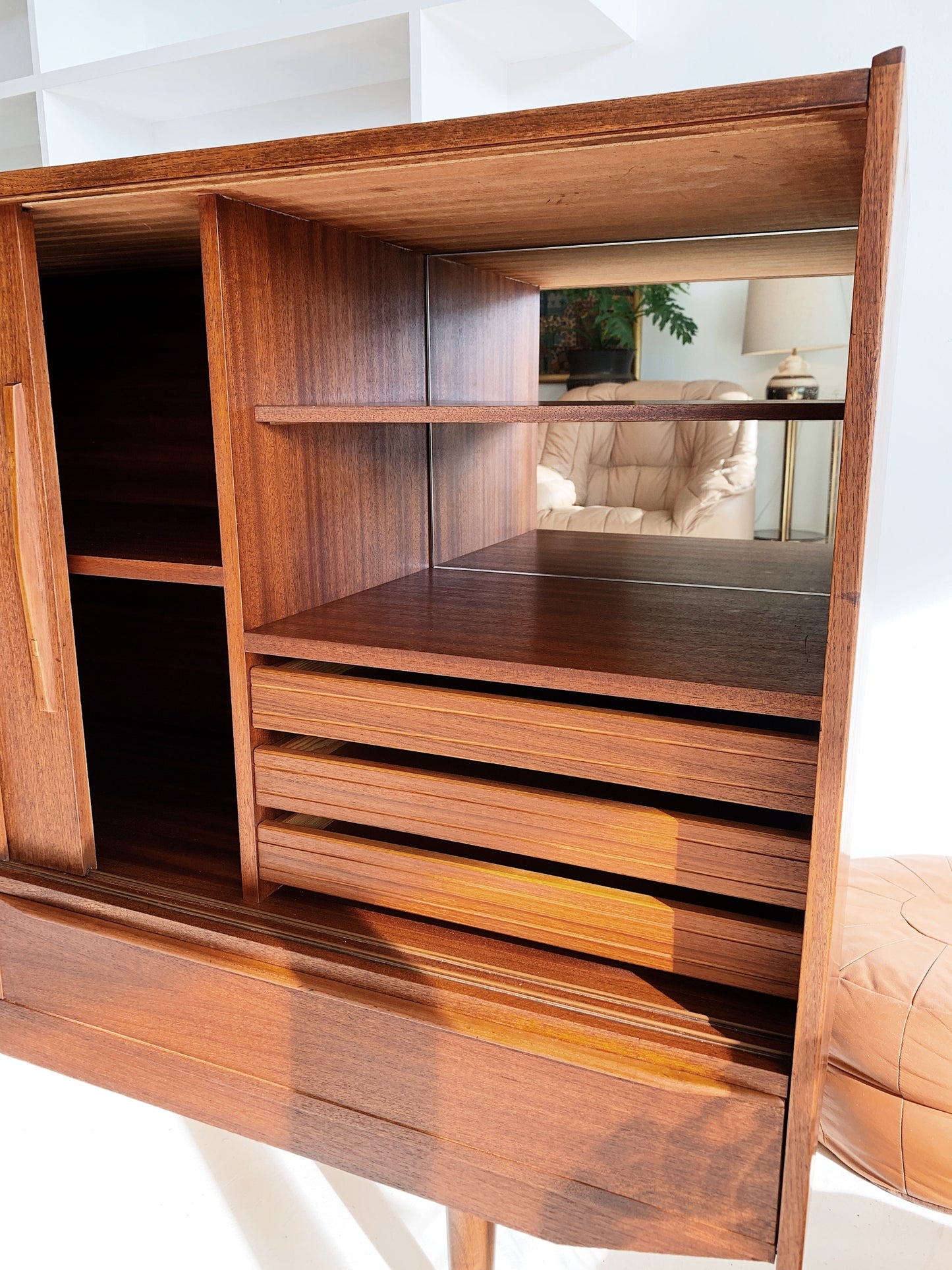 Mid-Century Danish Teak Cocktail Sideboard