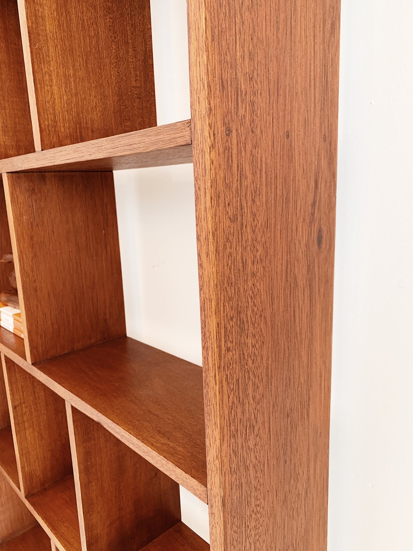 Mid-Century Teak Divider/Bookcase