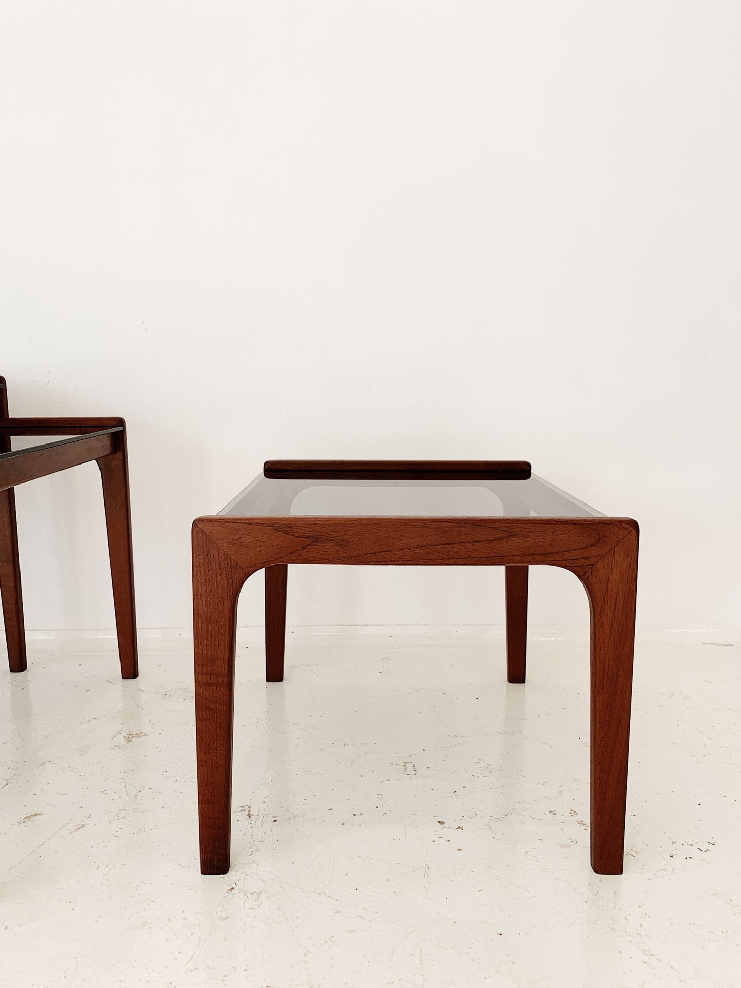 Mid Century Modern Teak Nesting Tables