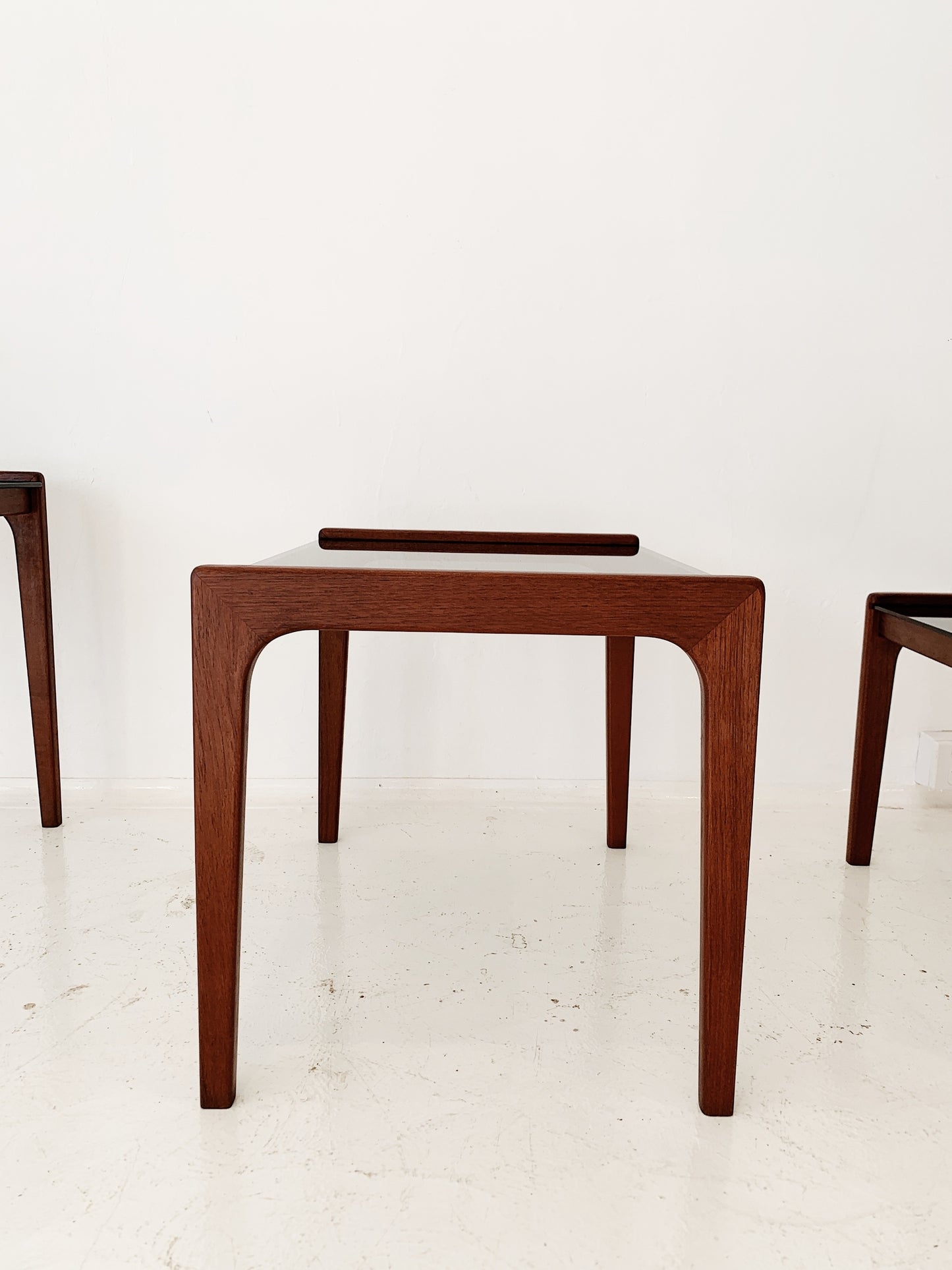 Mid Century Modern Teak Nesting Tables