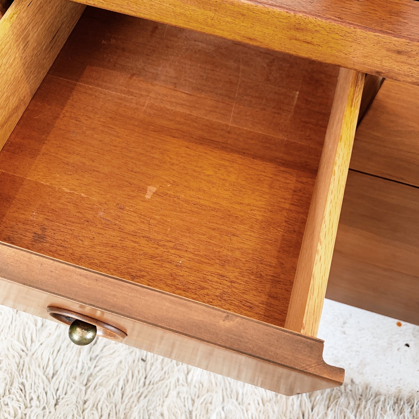 Mid Century Robinson Furniture by Drexel Teak & Walnut Sideboard