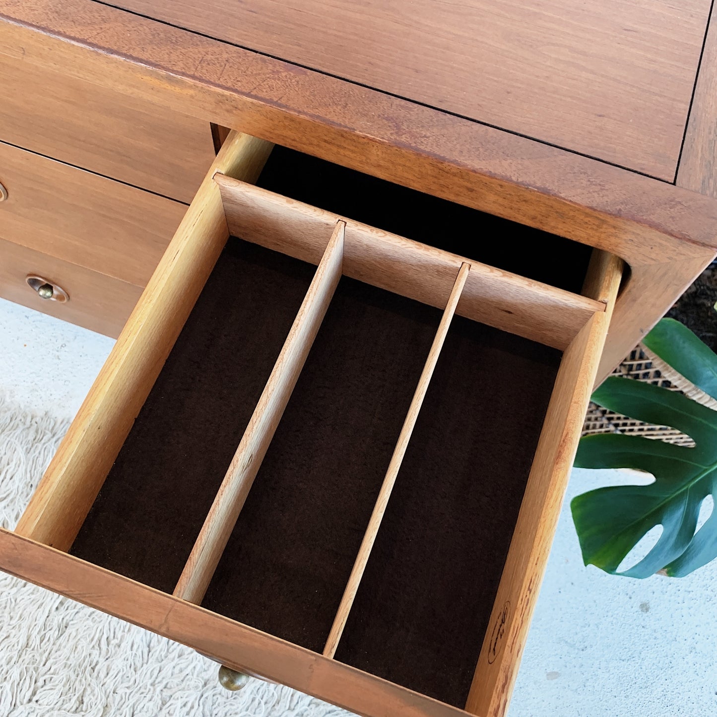 Mid Century Robinson Furniture by Drexel Teak & Walnut Sideboard