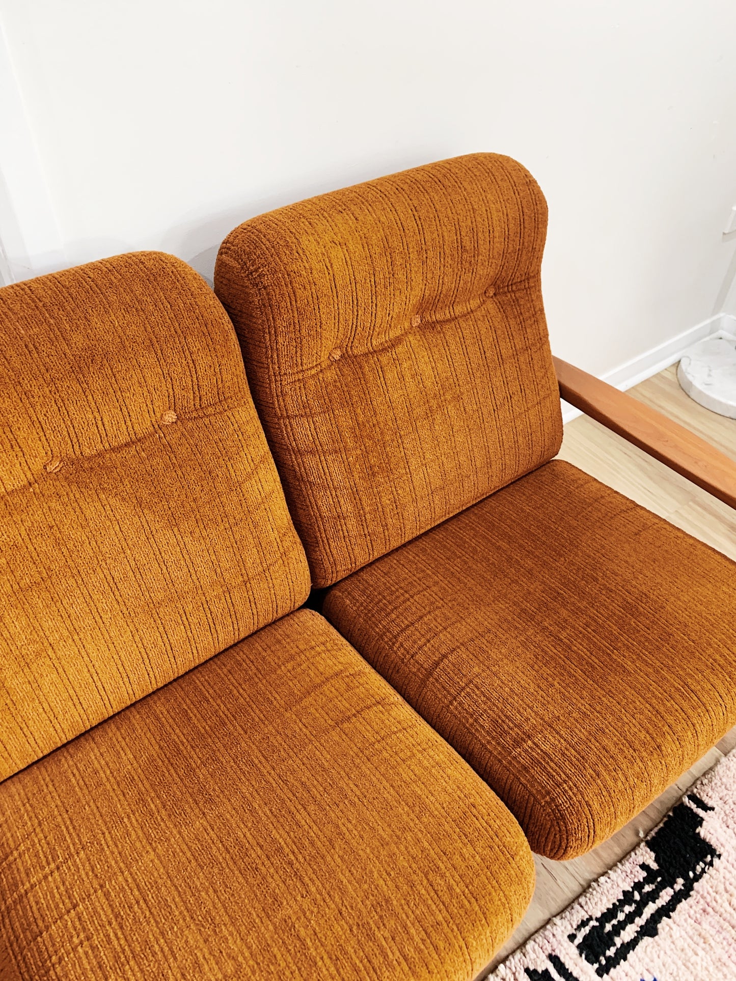 Parker Furniture Autumn Rust Terry Sofa Set