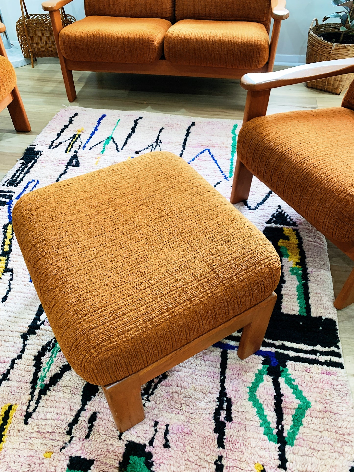 Parker Furniture Autumn Rust Terry Sofa Set