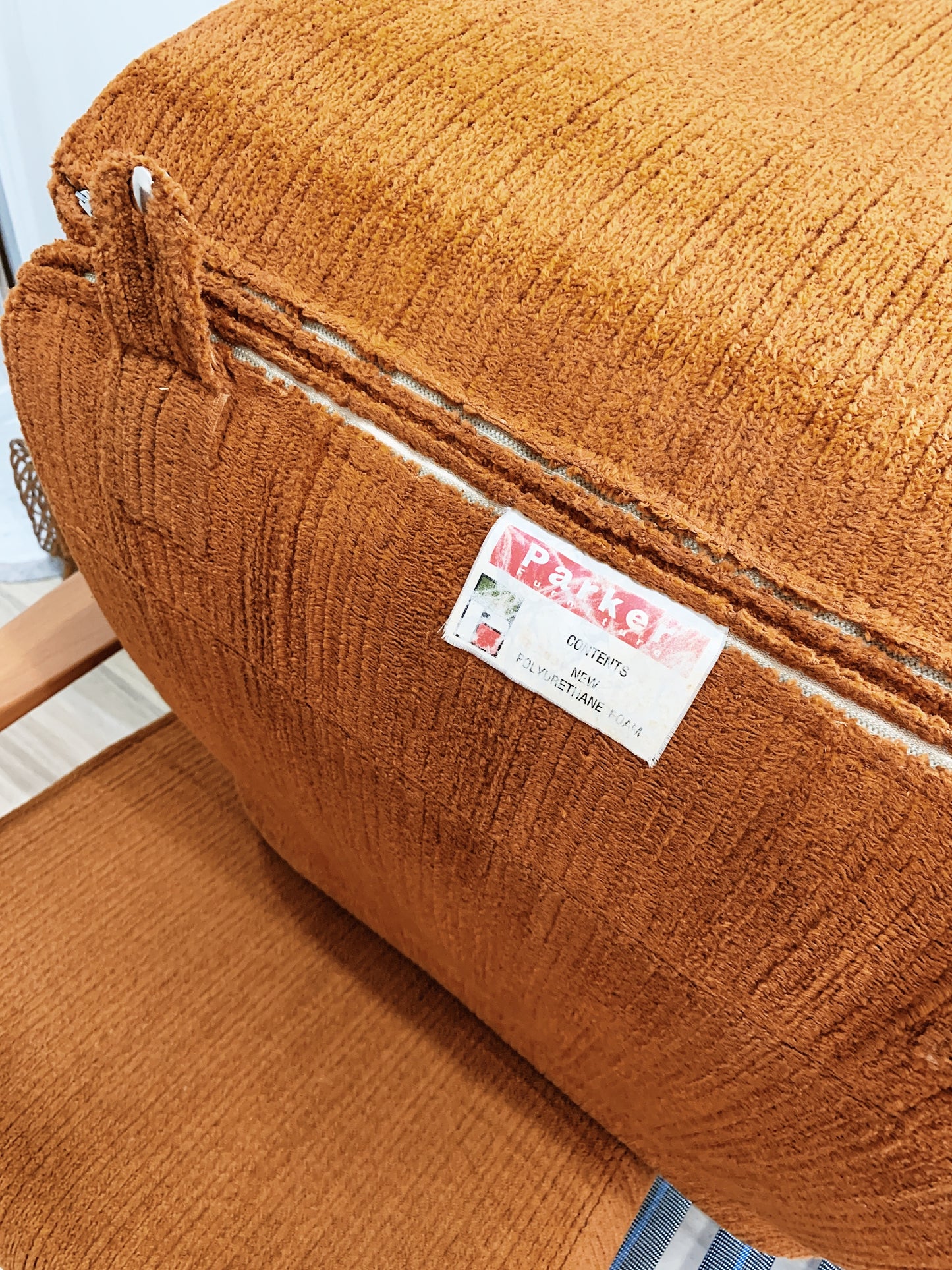 Parker Furniture Autumn Rust Terry Sofa Set