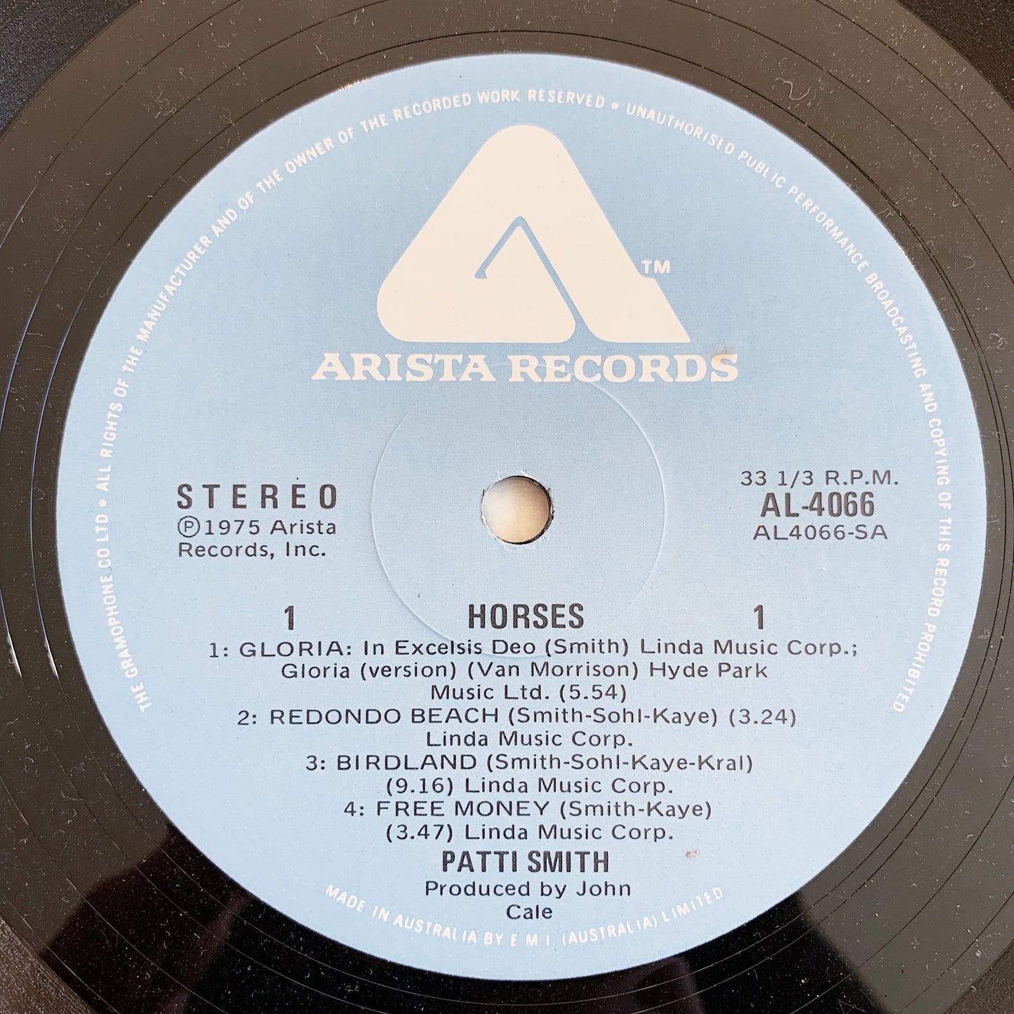 Patti Smith / Horses LP