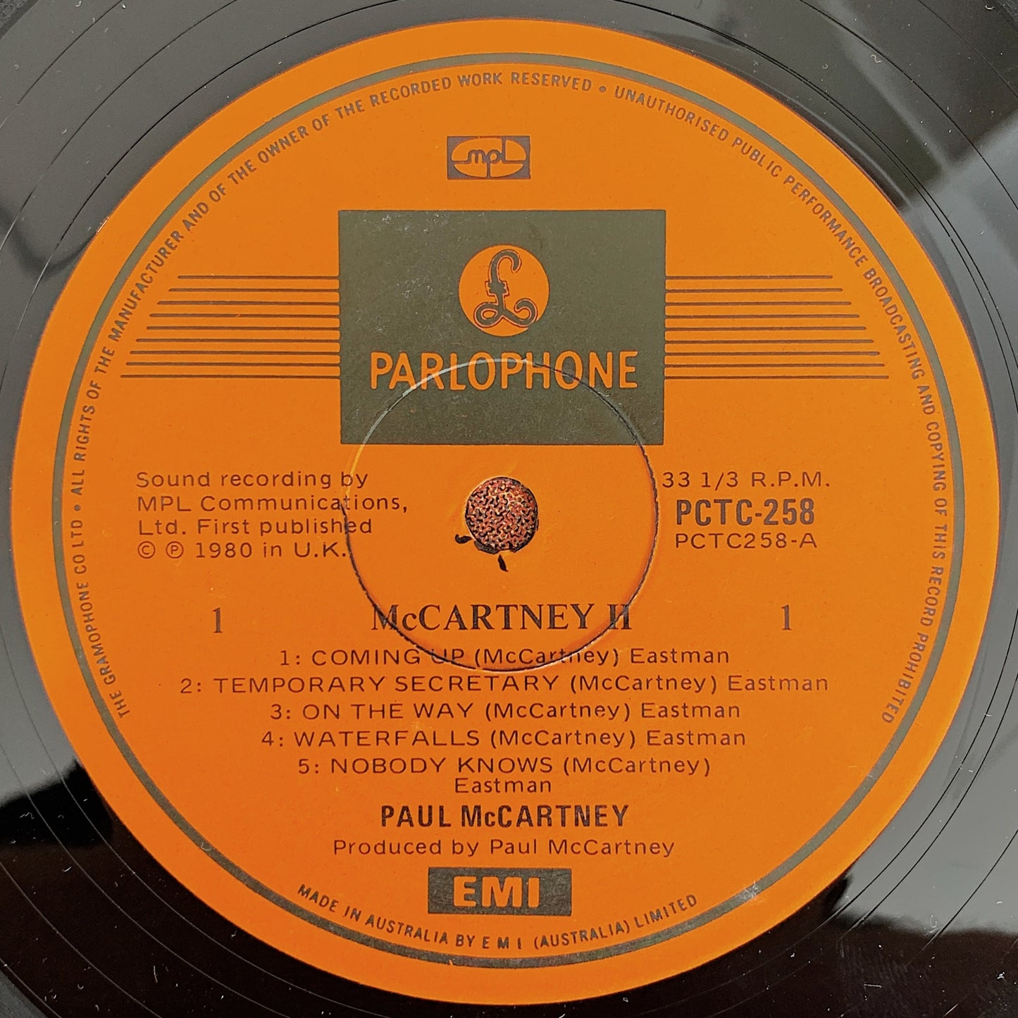 Paul McCartney / McCartney II LP