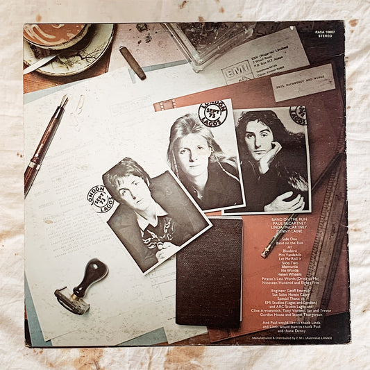 Paul McCartney & Wings / Band On The Run LP