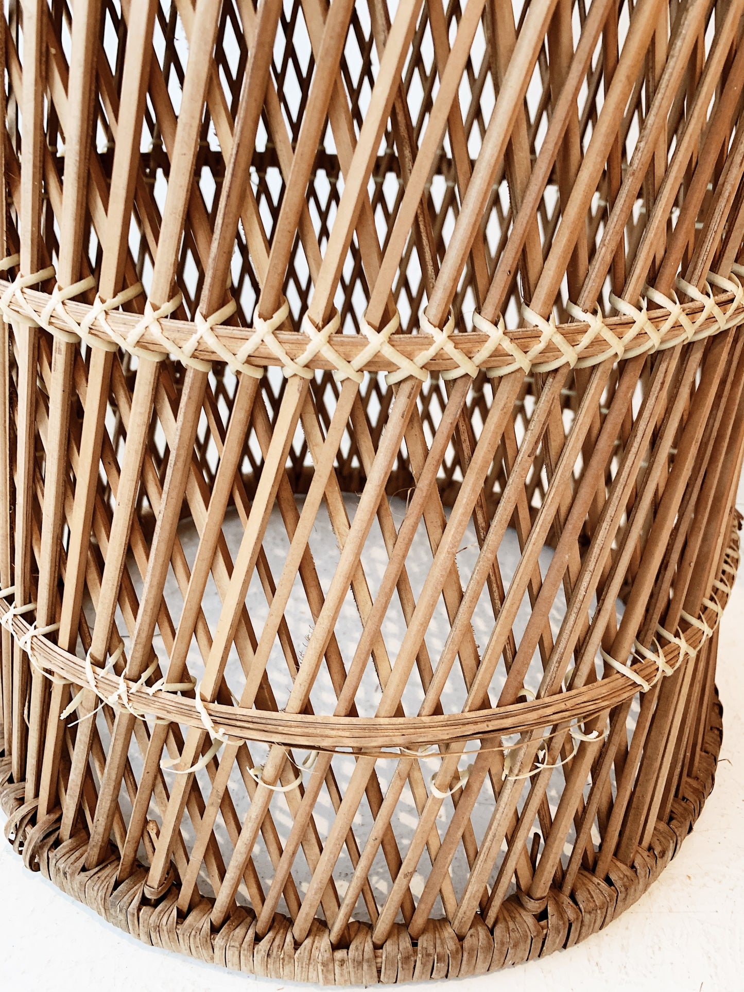 Peacock Cane Plant Stand