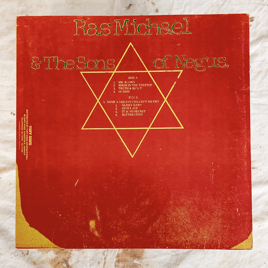 Ras Michael & The Sons Of Negus / Rastafari LP