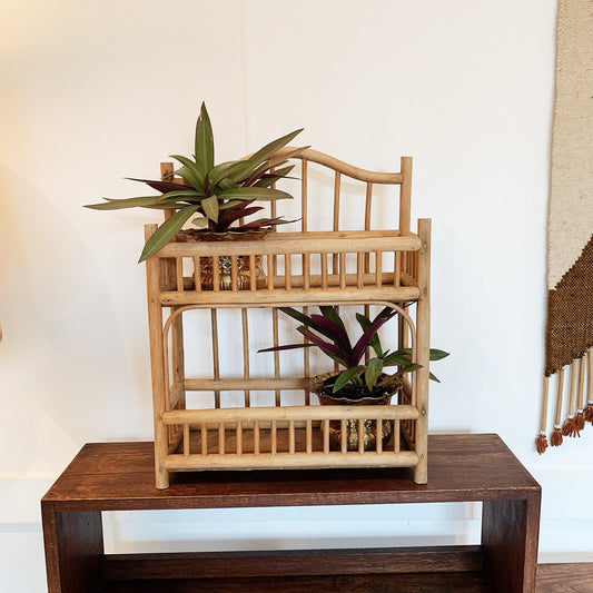 Rattan Spice Rack/Plant Tower