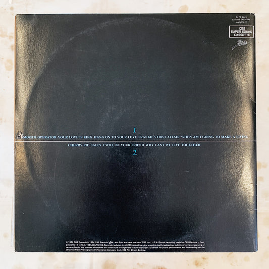 Sade / Diamond Life LP