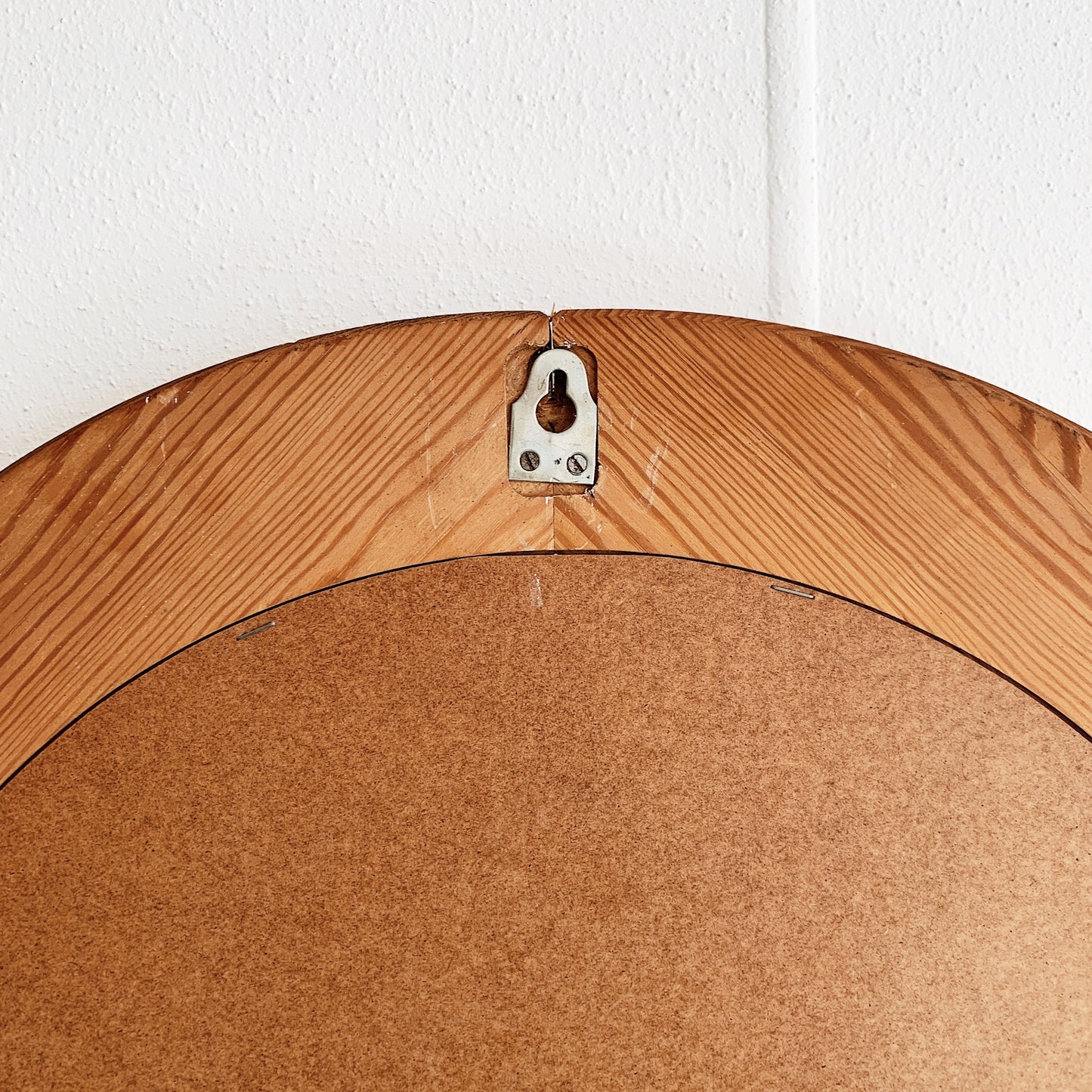Scandi-Style Solid Pine Oval Mirror