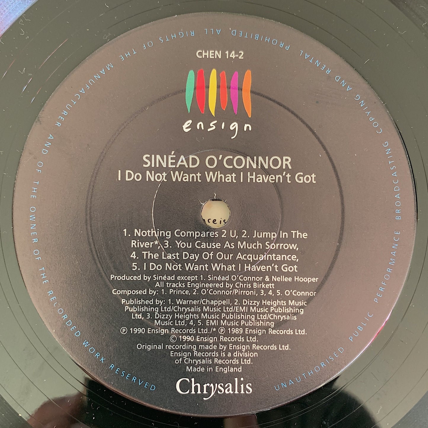 Sinead O'Connor / I Do Not Want What I Haven't Got