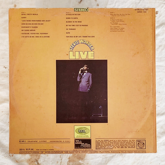 Stevie Wonder / Stevie Wonder Live LP