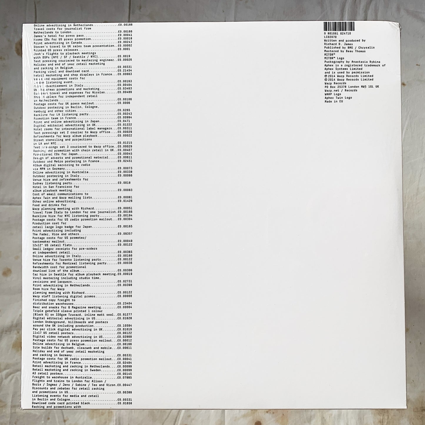 Aphex Twin / Syro LP