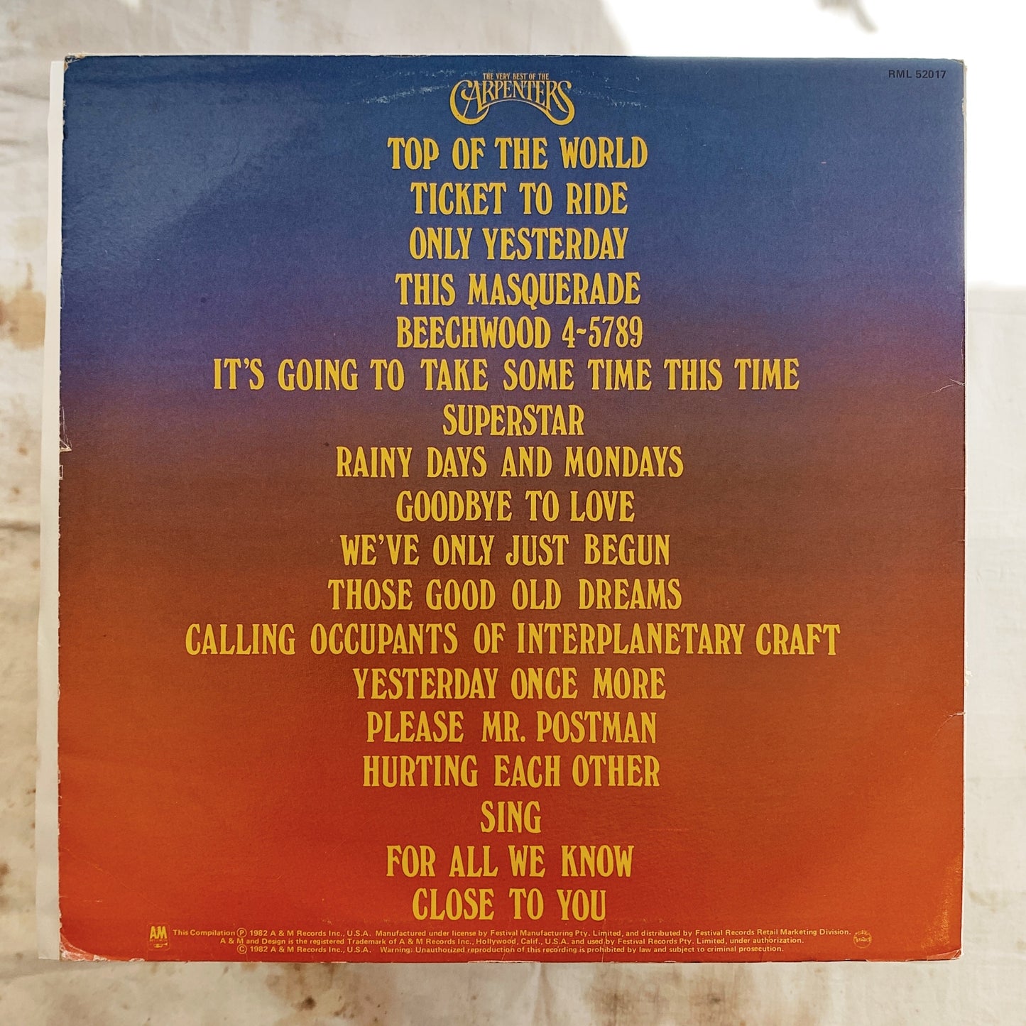 The Carpenters / The Very Best Of