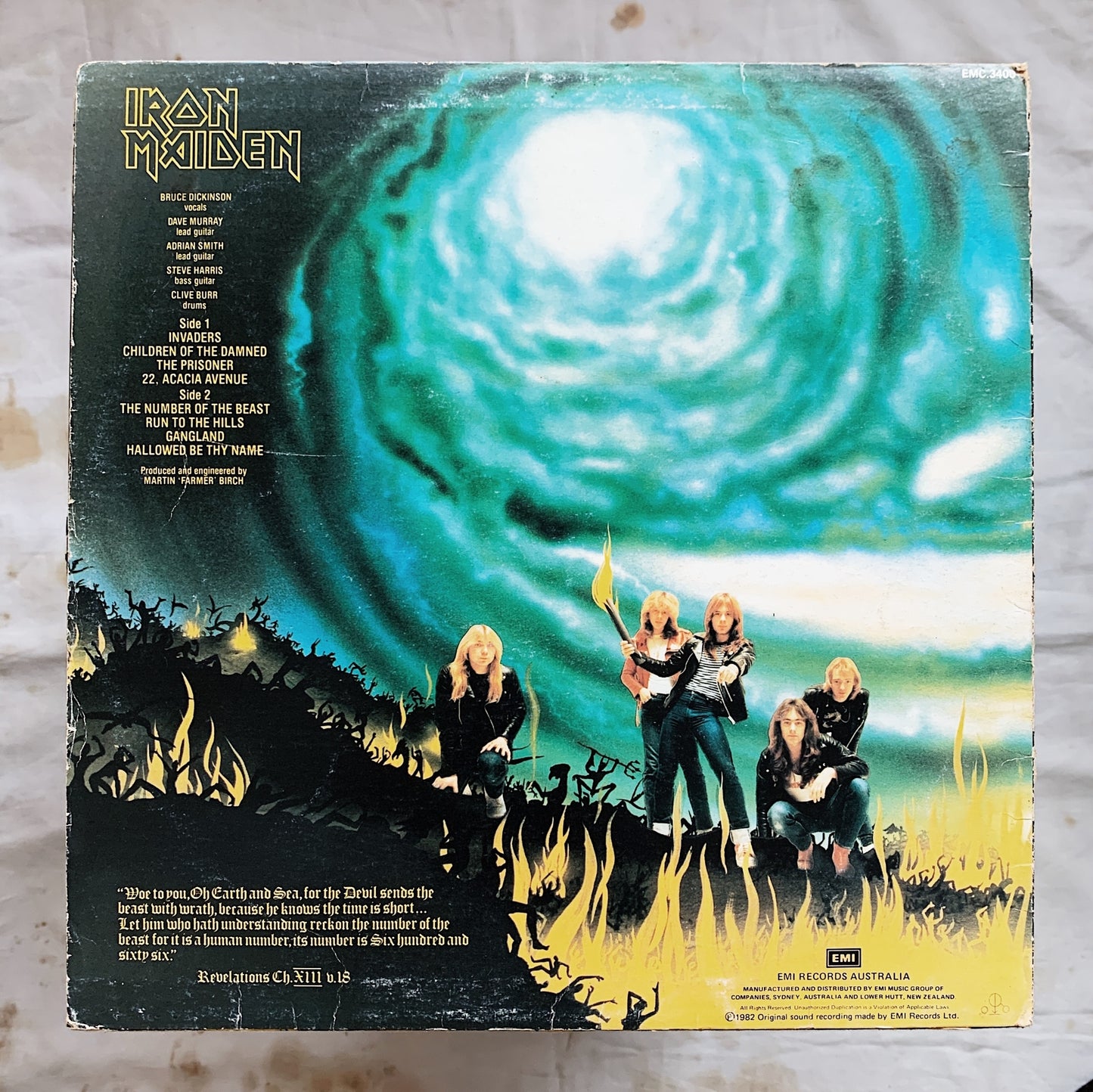 Iron Maiden / The Number Of The Beast LP