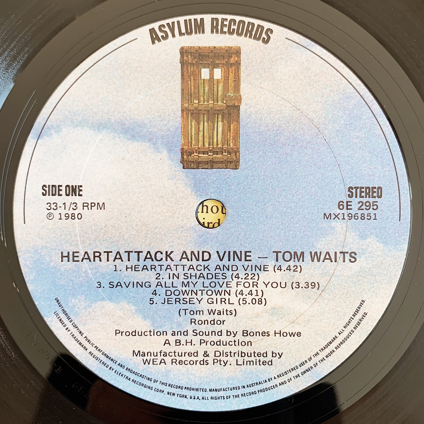 Tom Waits / Heartattack And Vine LP