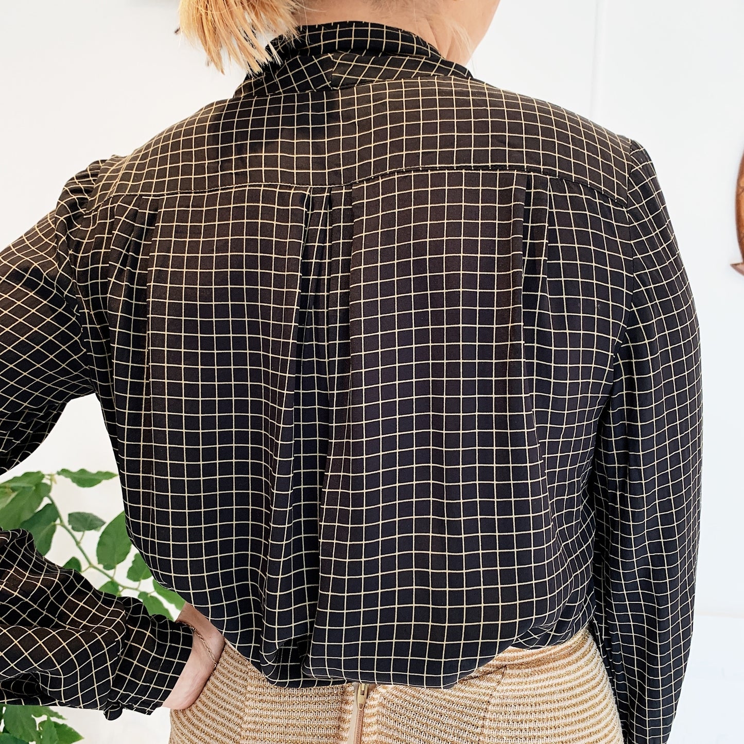 Vintage 80s Trent Nathan Check Shirt