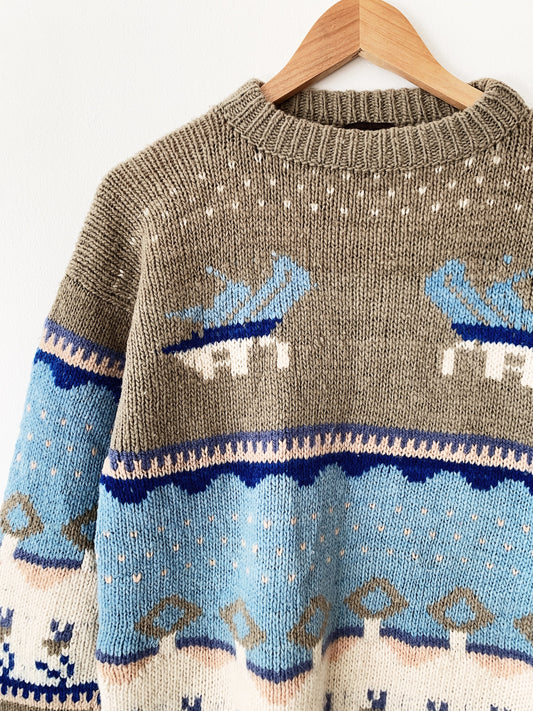 Vintage Unisex Euro Wool Knit