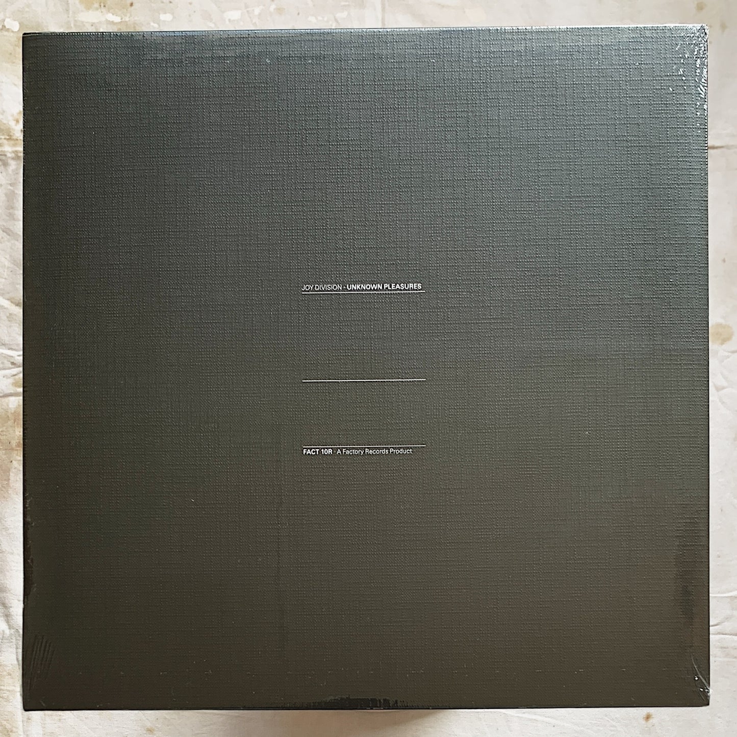 Joy Division / Unknown Pleasures LP