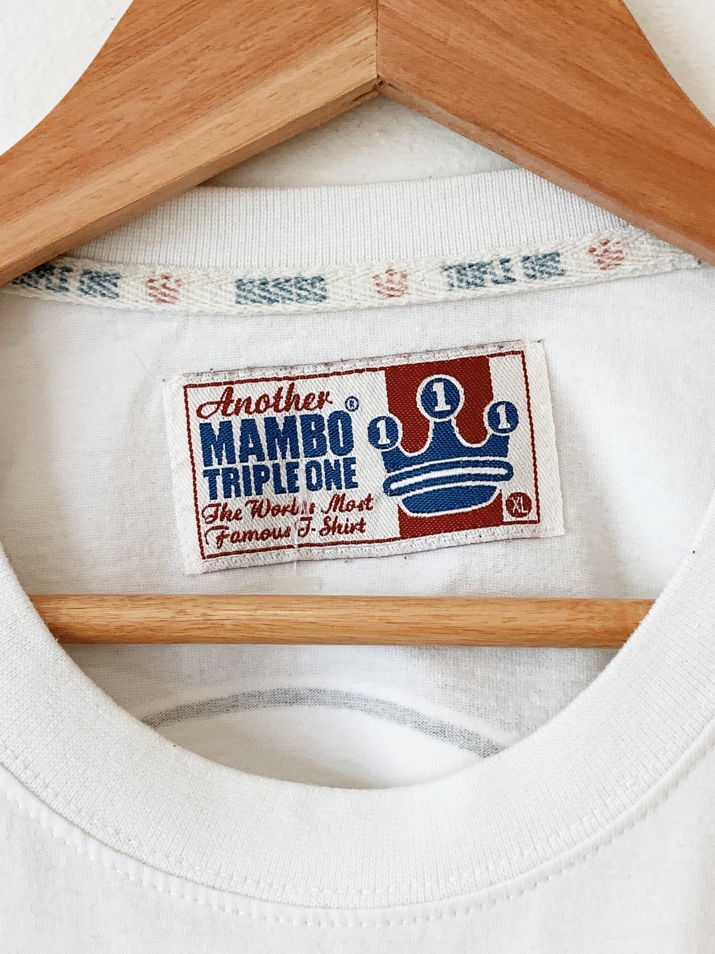 Vintage Reg Mombassa for Mambo "Free Will" '02 T-Shirt / White