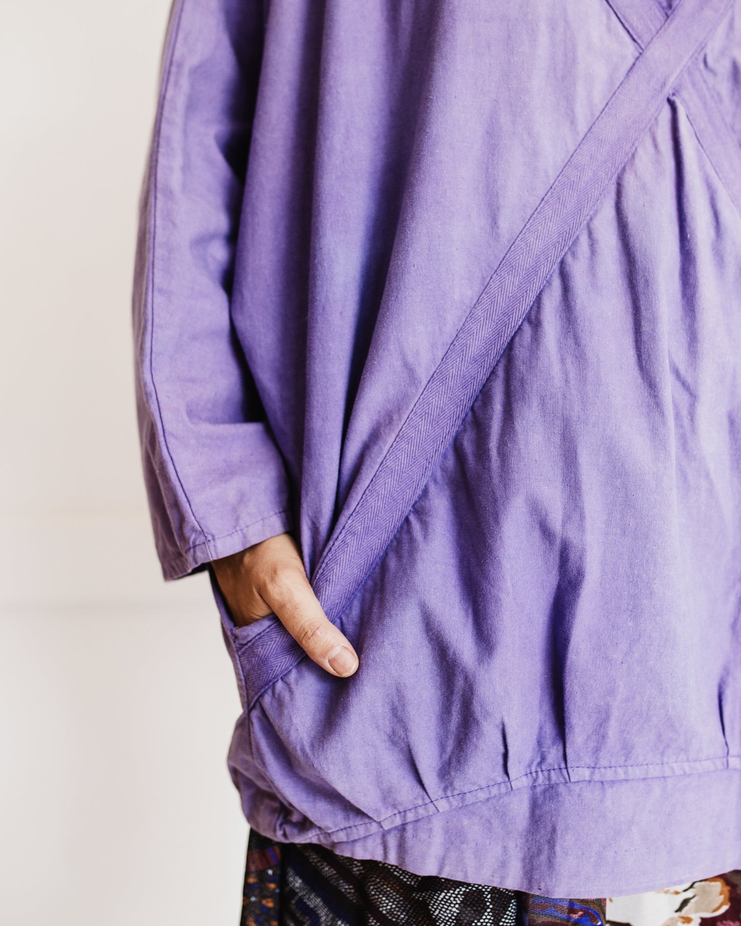 Vintage 80s Sport Luxe Turtleneck Throw Over