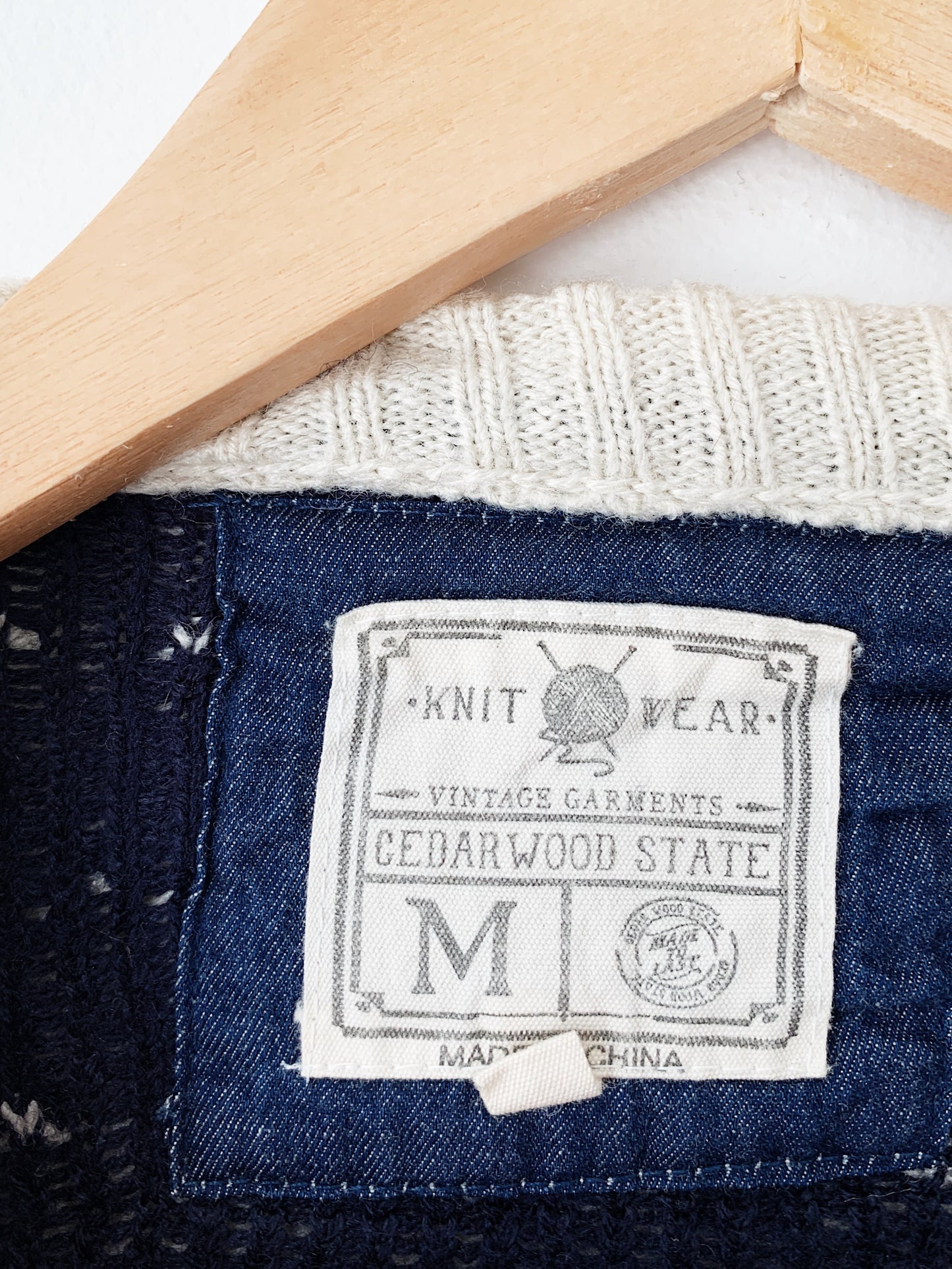 Vintage Acrylic World Knit