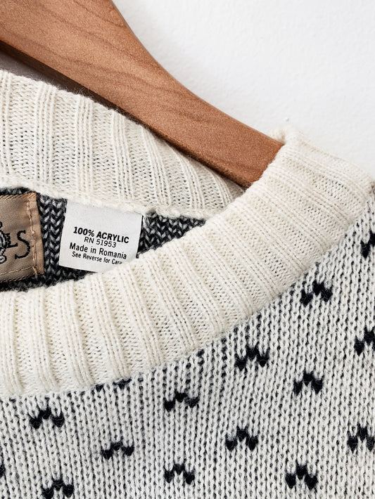 Vintage Acrylic World Knit