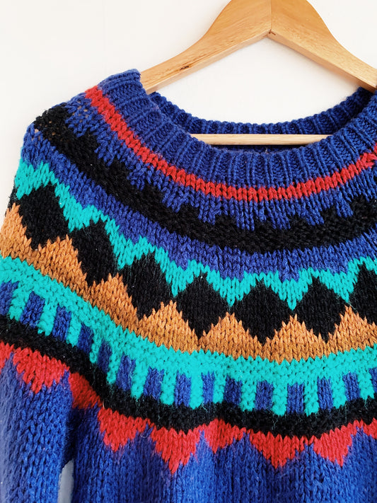 Vintage Acrylic World Knit