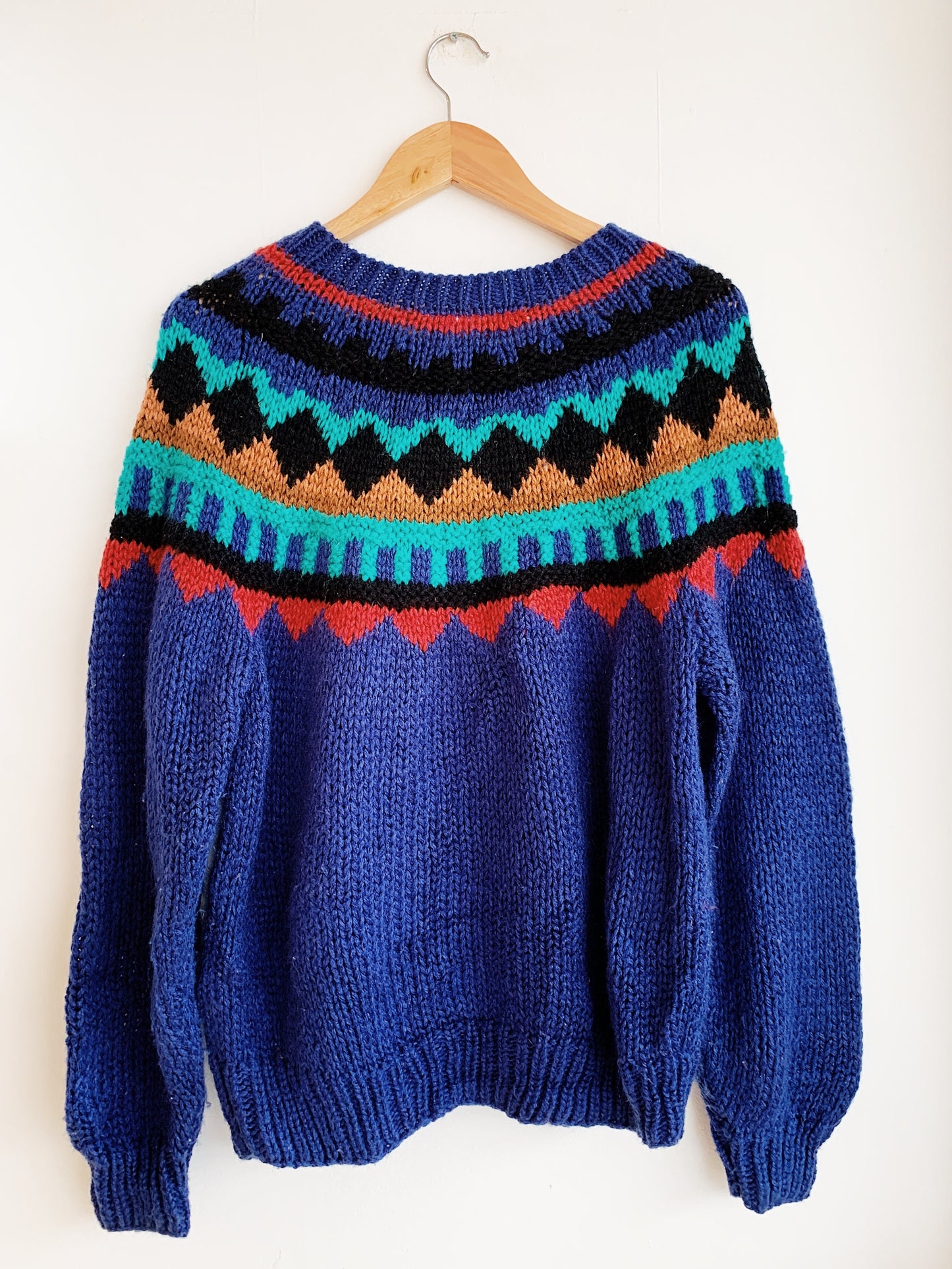 Vintage Acrylic World Knit