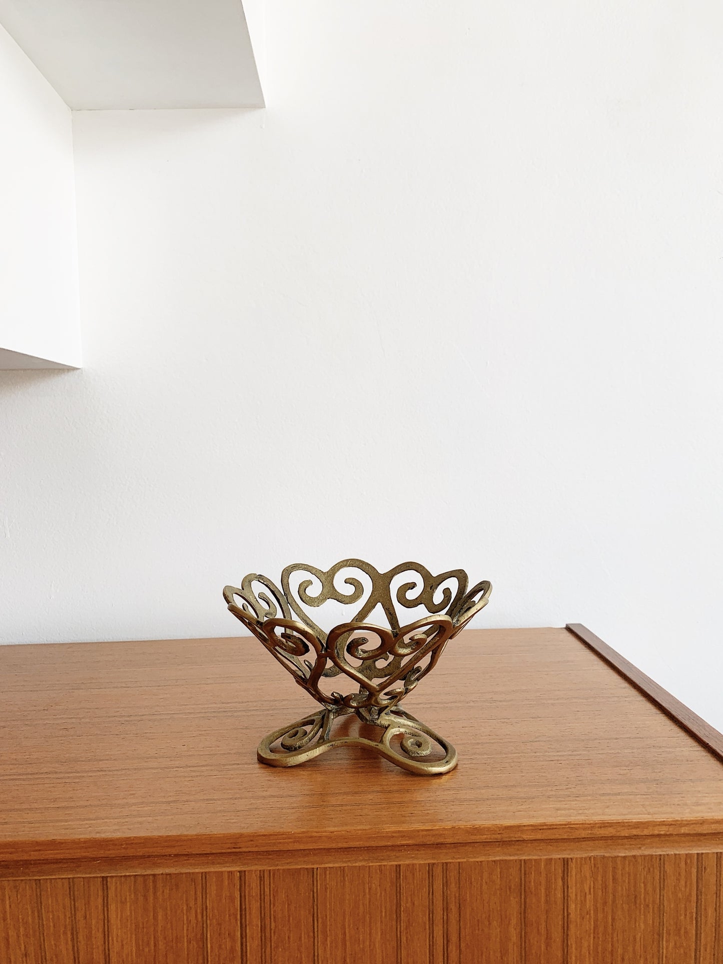 Vintage Brass Sweetheart Keep All