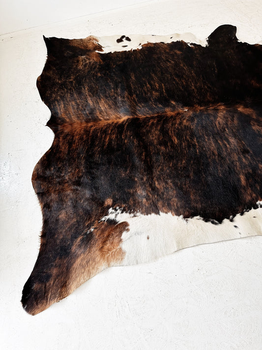 Vintage Brazilian Cowhide Rug