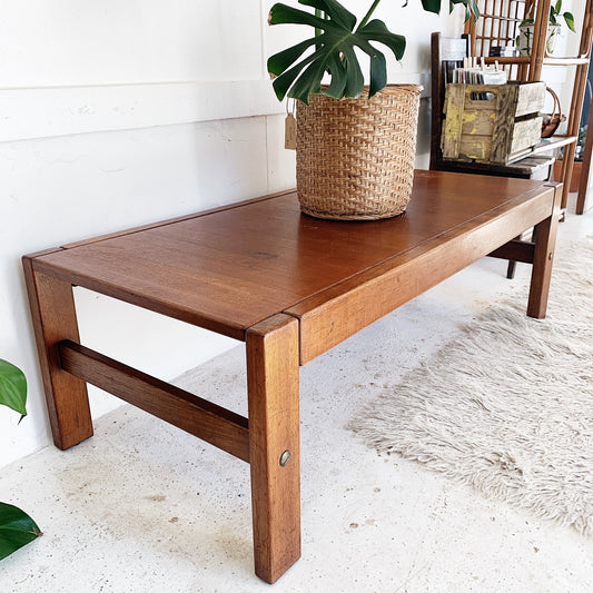 Vintage Danish Deluxe Maxi Coffee Table