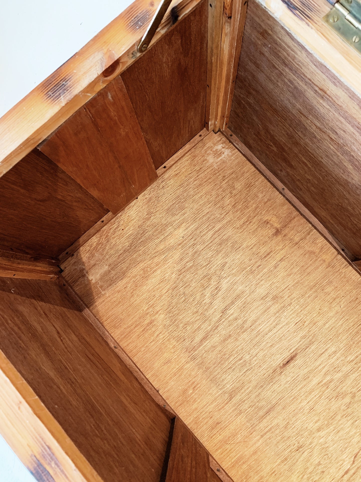 Vintage Eastern Bamboo Chest