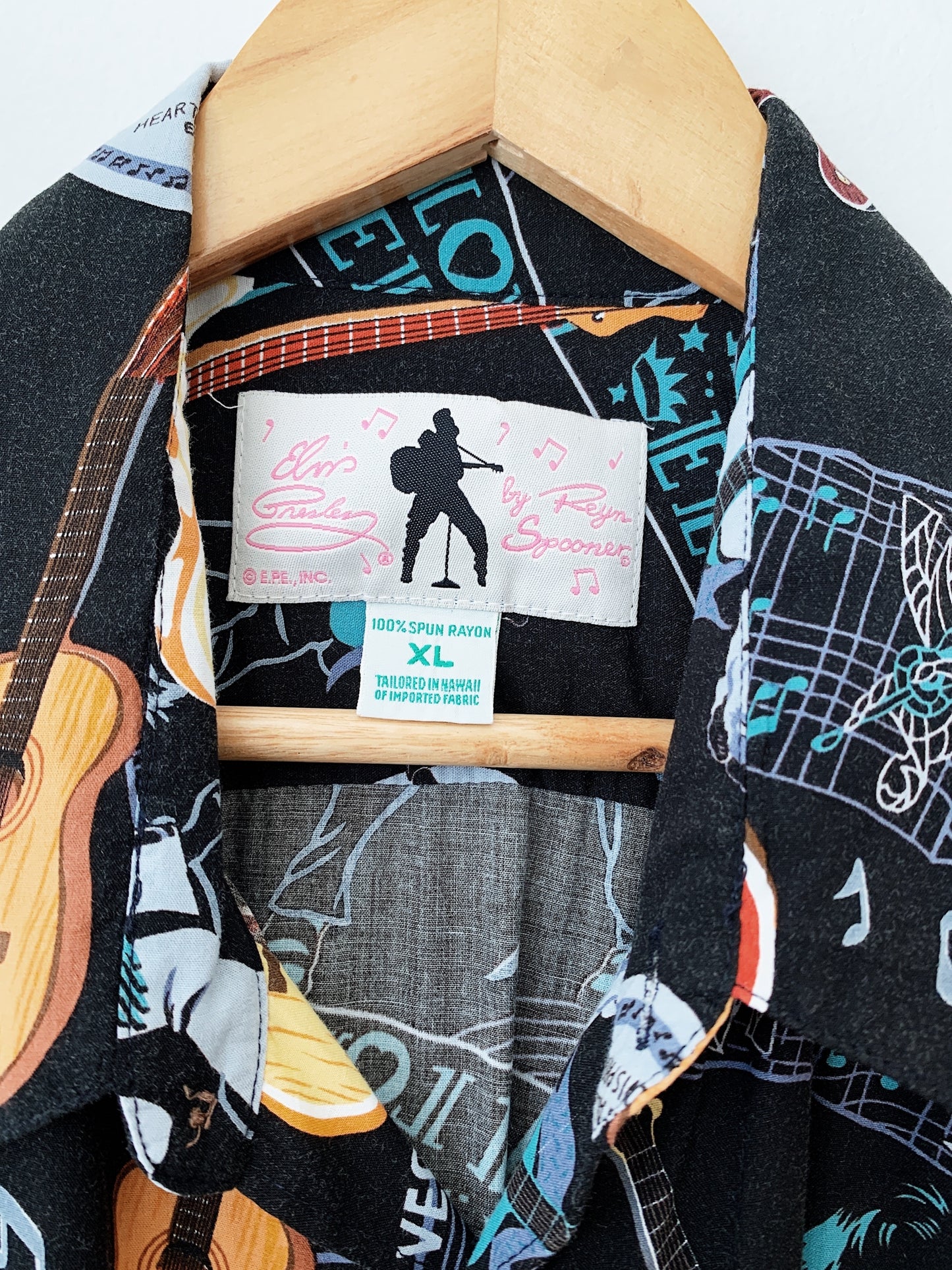 Vintage Elvis Presley By Reyn Spooner Aloha Shirt